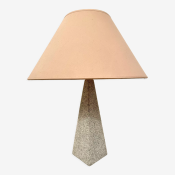 Postmodern "pyramid" lamp, 1980