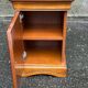 Louis Philippe bedside table in solid wood 1970