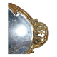 Antique mirror tray Centerpiece mainly in bronze and mercury glass