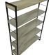 Tomado shelving unit Free standing in metal and gray - 1960s Dutch Design