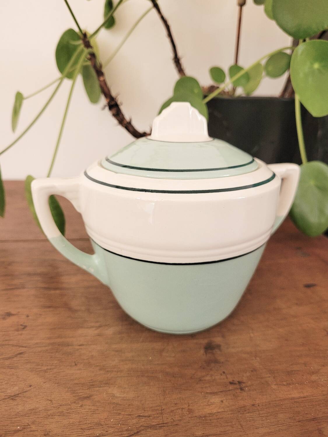 Ceranord France sugar bowl