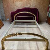 Lit en laiton Lipparini Design 1970