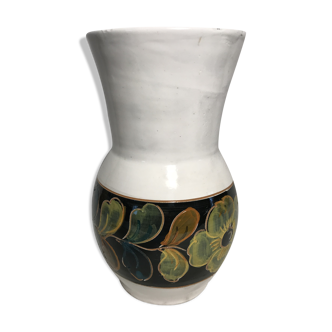 Old glazed ceramic vase