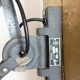 Grey Industrial Gooseneck Scissor Wall Lamp from Elektroinstala, 1960s