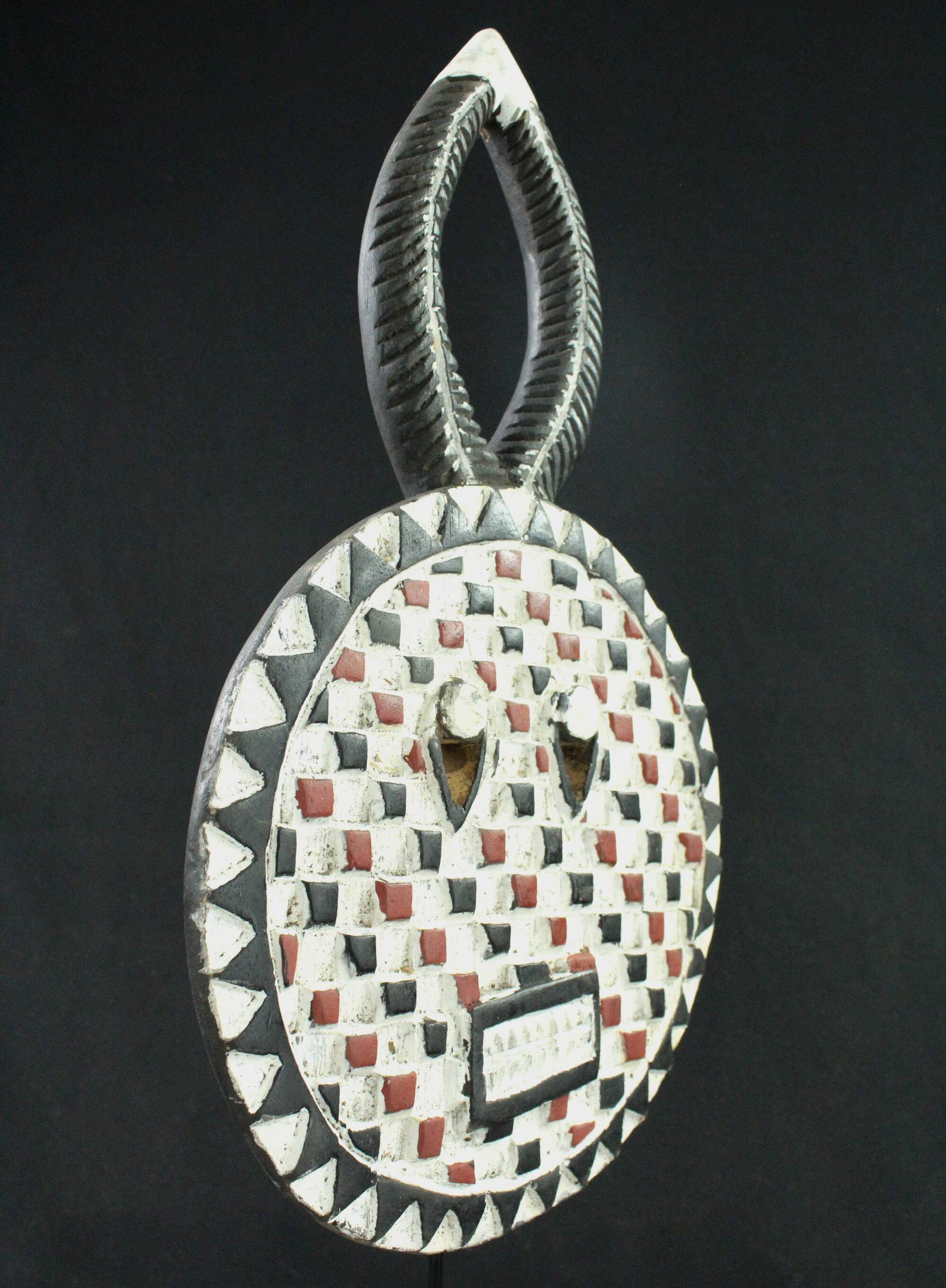 African Art - Goli Baoulé Mask - Arte Africa - Chic Ethnic Wall Decor - African Mask - 50 cms