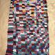 Colorful Boucherouite Moroccan rug - 141 x 237 cm