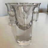 Set of 6 Scandinavian wine glasses 1970