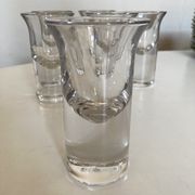 Set of 6 Scandinavian wine glasses 1970