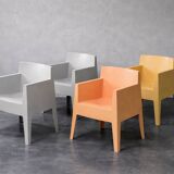 Set of 4 Vintage Mid-Century Modern Atlantide Collection Toy Plastic Chairs