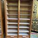 Pair of notary curtain binder furniture in oak 1950