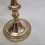 Pair of brass candlesticks