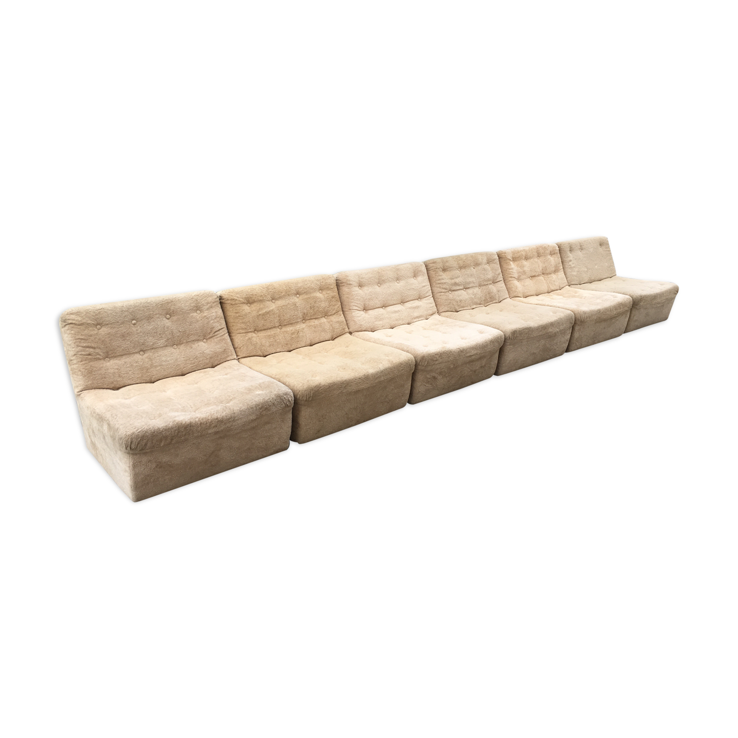 70s modular armchair sofa