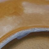 Hand-painted Saint Clément deep dish, diameter 36 cm