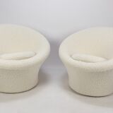 Set of 2 Mushroom armchairs by Pierre Paulin for Artifort
