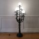 Lampadaire floral vintage design 1970