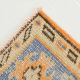 6x9 orange madallion oushak rug, 288x194cm