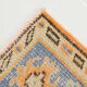 6x9 orange madallion oushak rug, 288x194cm
