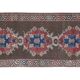 Vintage Turkish hallway rug 84x220 cm