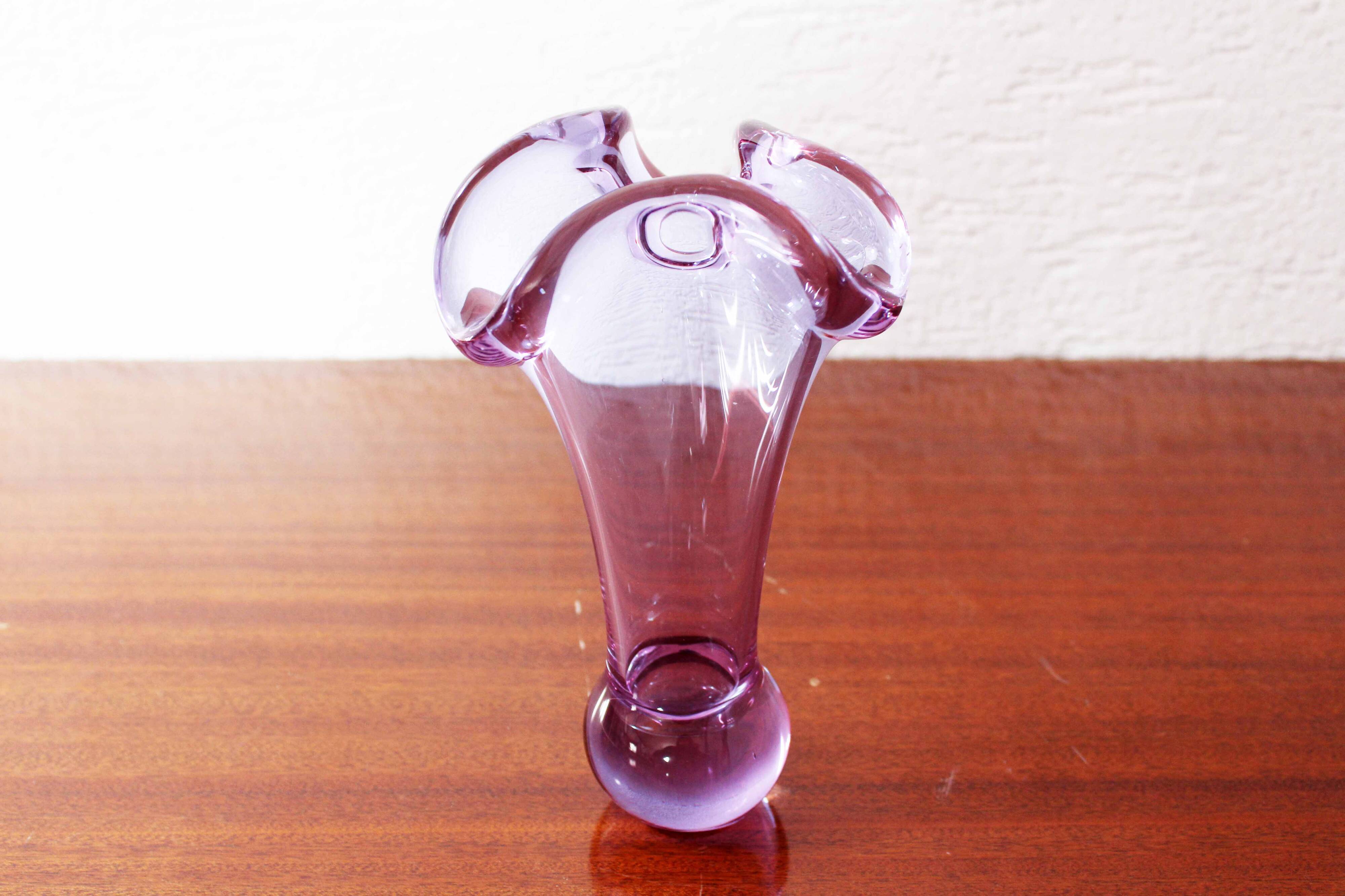 Murano glass vase