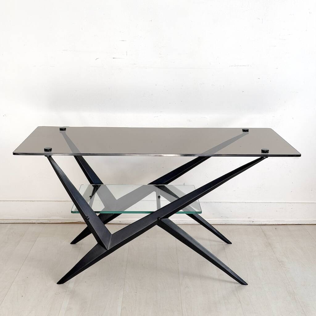Design coffee table Angelo Ostuni vintage 1950s