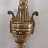 Louis XVI style bronze wall lamp