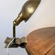 Lampe Adjusto-Lite à pince – métal doré & style industriel