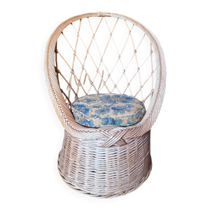 Fauteuil coquille vintage