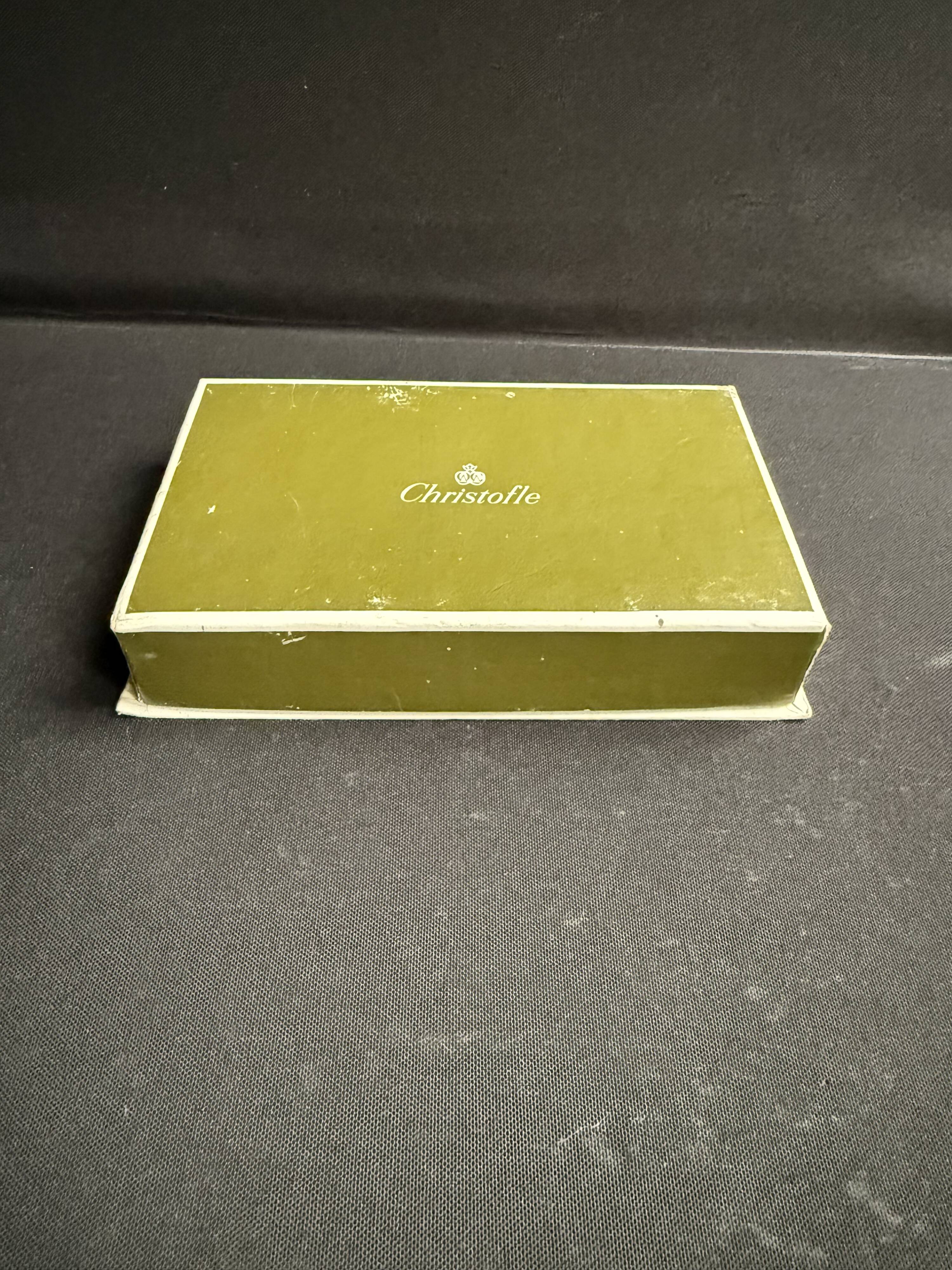 Box of 6 Christofle 4-ball knife holders