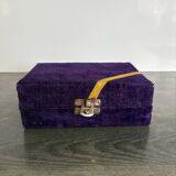 Vintage Salt and Pepper Shaker Set on Tray