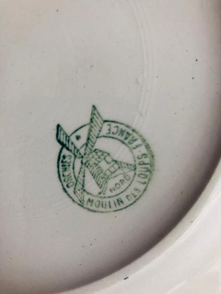Lot de 11 assiettes plates Moulin des Loups