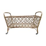 Bed in rattan baby