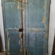 Pair of oak doors