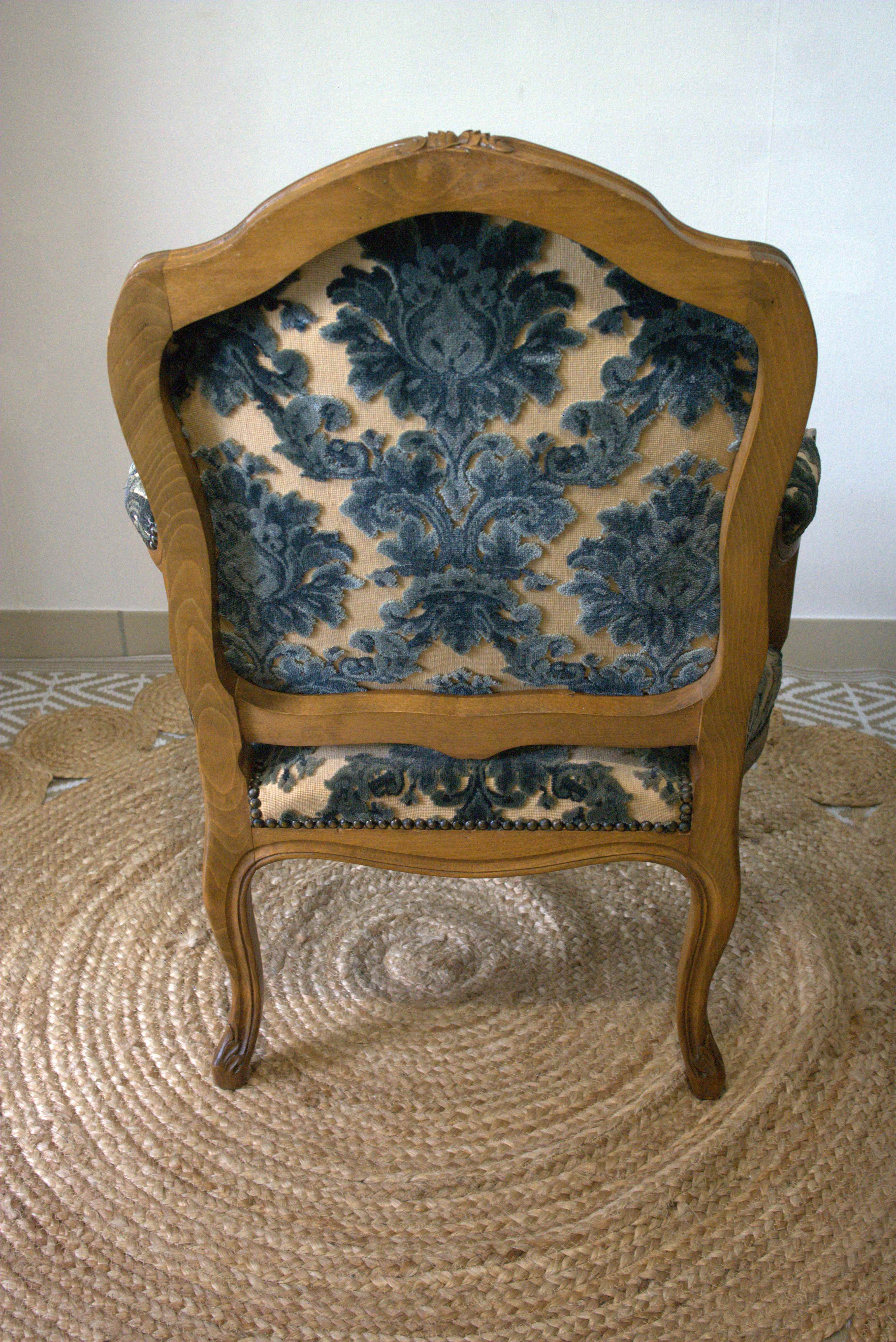 Pair of Louis XV style chairs