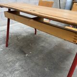desk School desk vintage bench