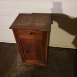 Louis Philippe oak nightstand