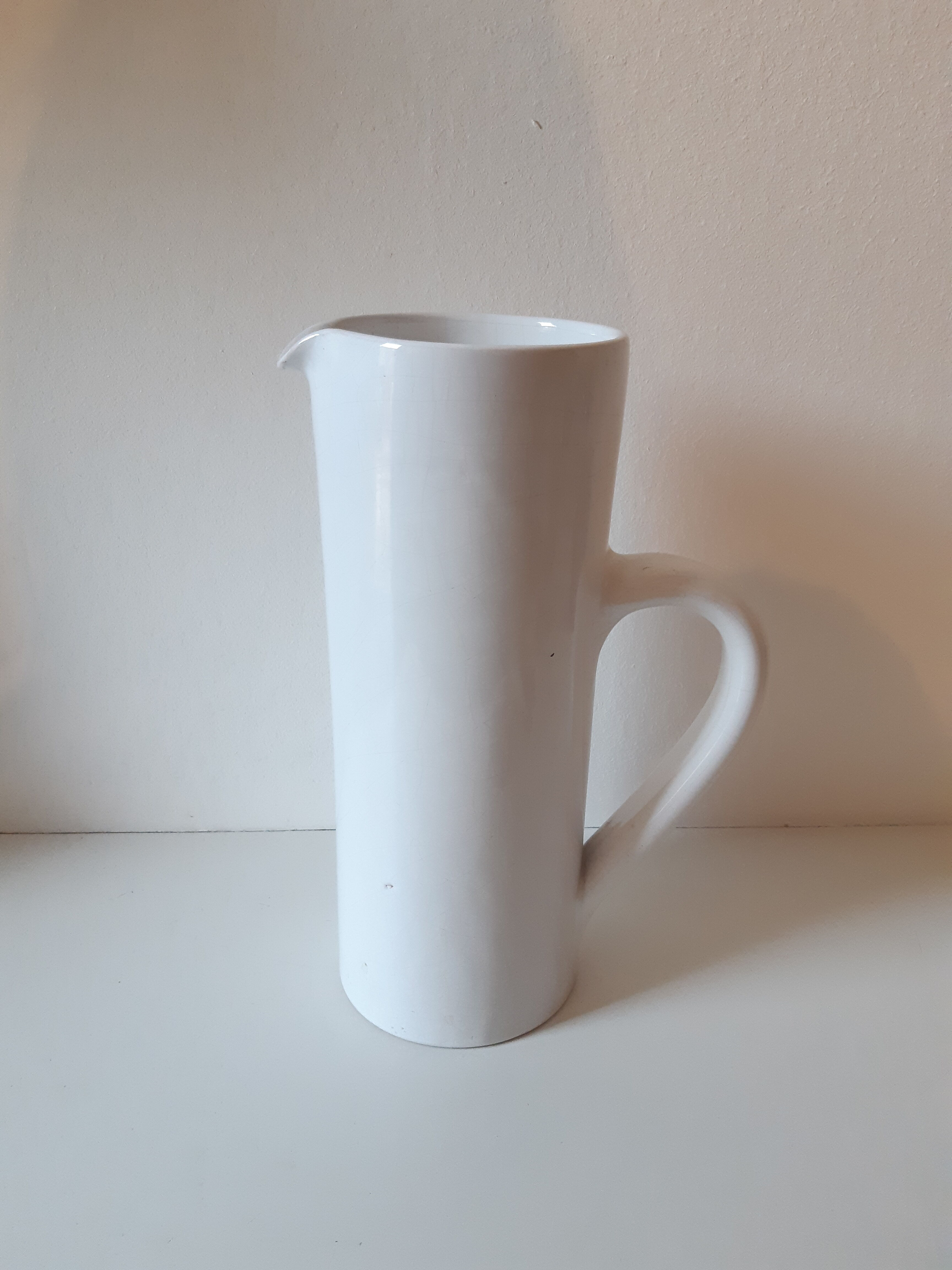 White sandstone decanter