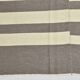 7x9 Kilim Grey & Beige Flatweave Vintage Kilim Rug,Area Kilim Rug,204x27 cm
