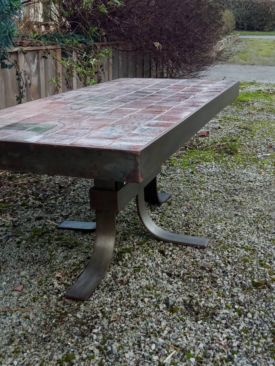 Ceramic coffee table 1970