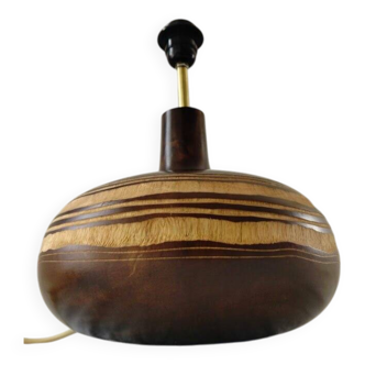 Mango wood lamp