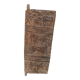 Ancienne porte en bois Sénoufo de Côte d'Ivoire