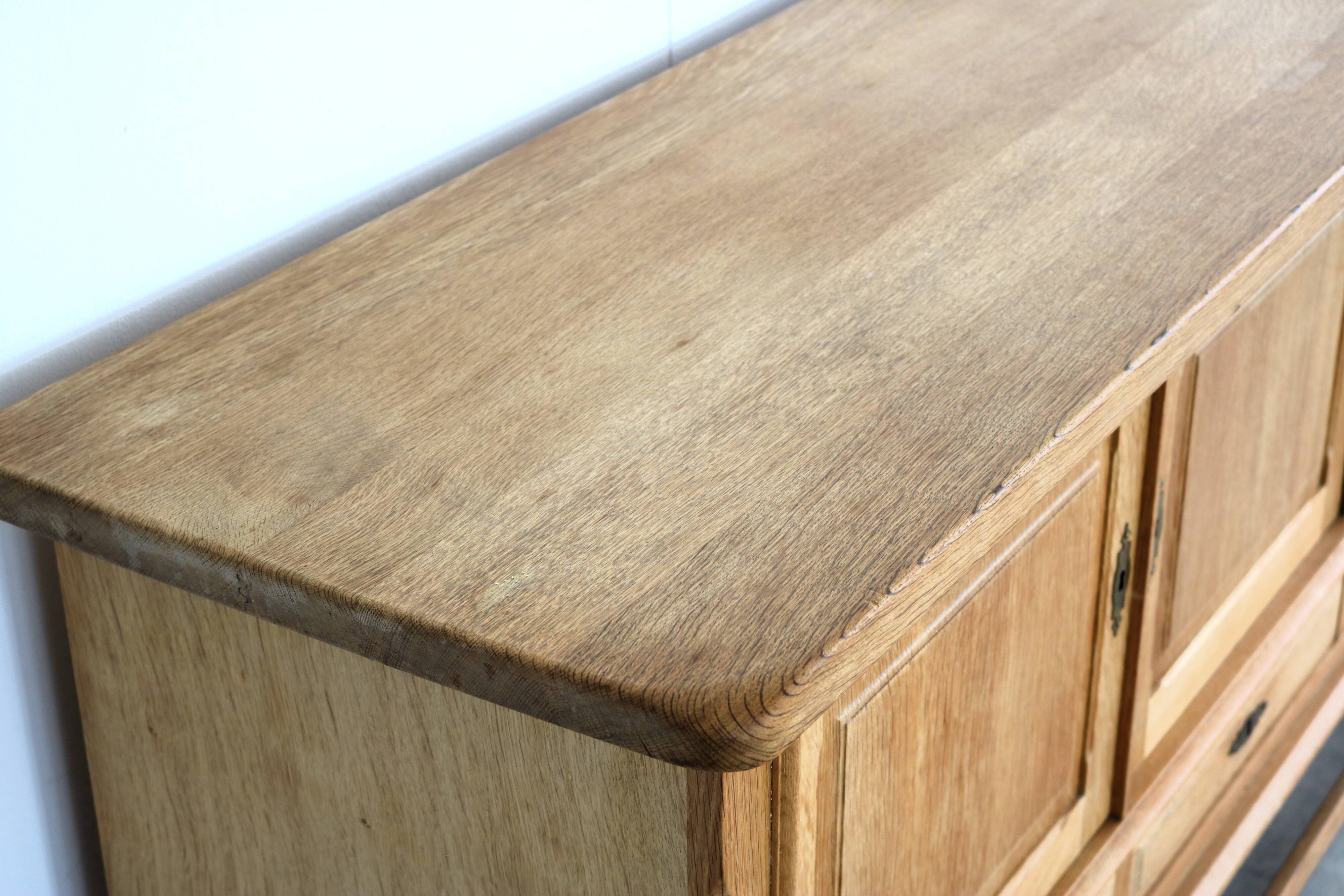 brutalist sideboard | oak | sideboard | 60s | Danish (2)