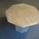 Coffee table, Travertin Marble 1970 Italy