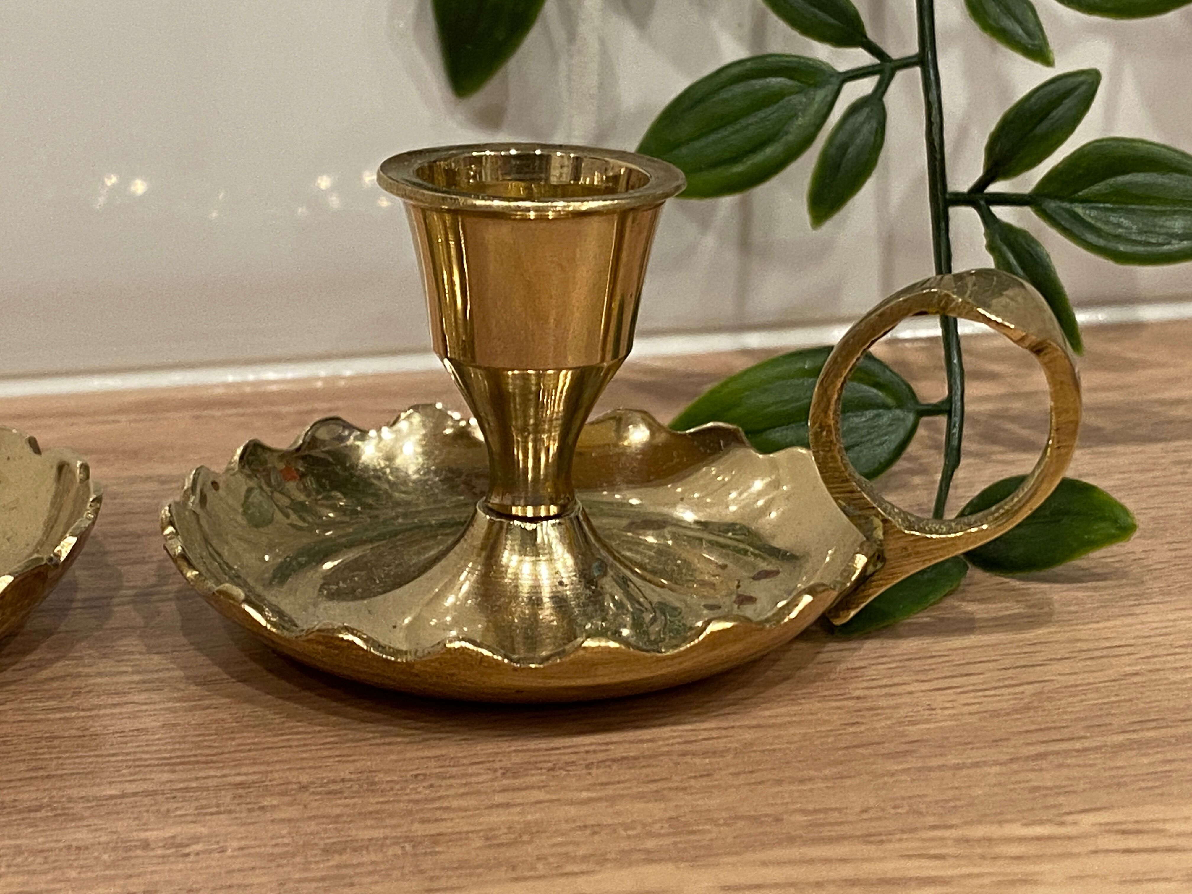 2 candle holders on dormant