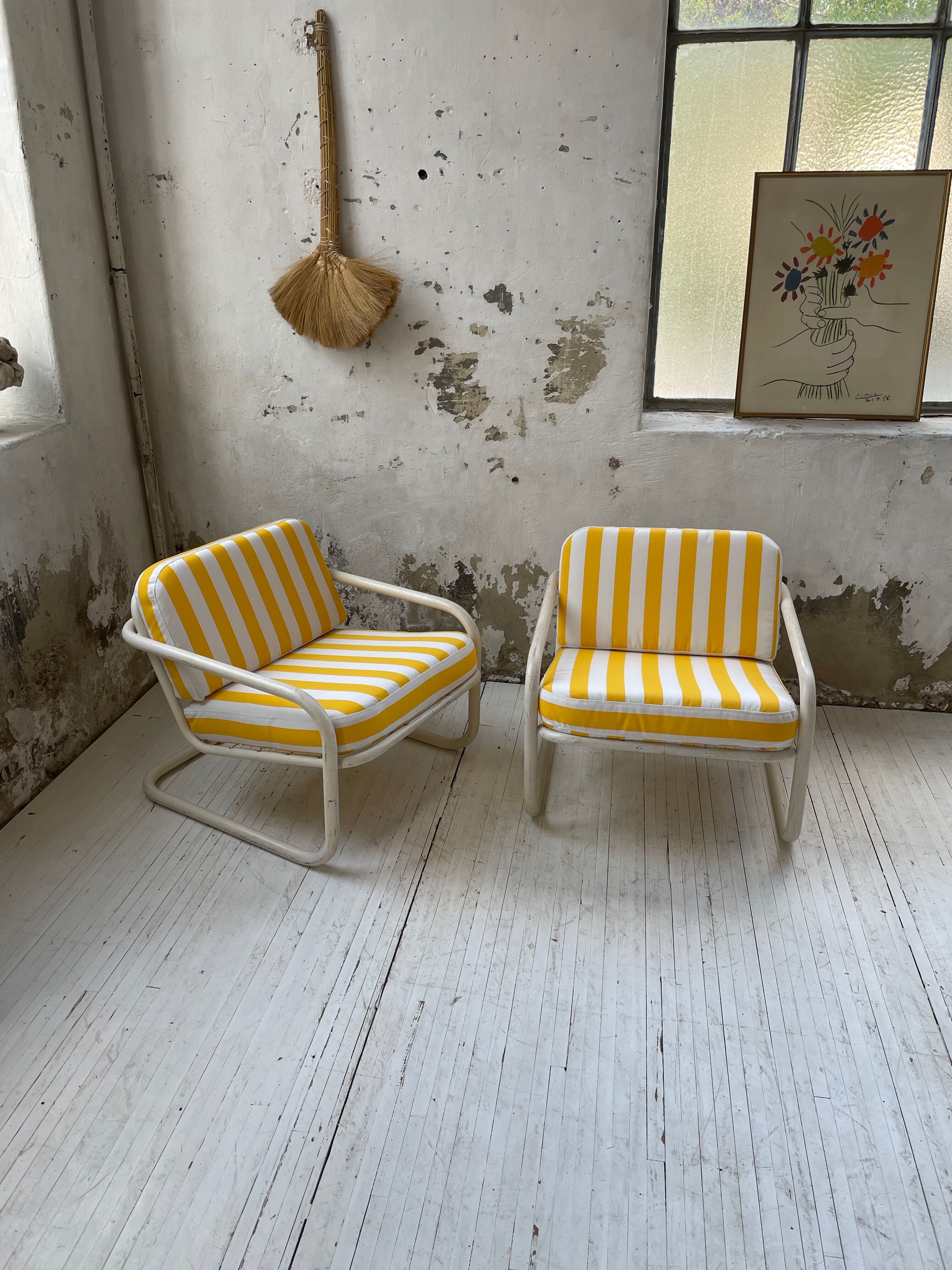 Pair of Prisunic chairs