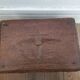 Antique solid wood stool, vintage decor