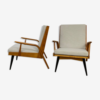 Paire de fauteuils 1960