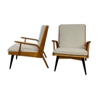 Paire de fauteuils 1960