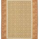 Handmade European Vintage Aubusson Kilim 263 cm x 362 cm