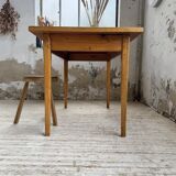 Scandinavian oak and ceramic table