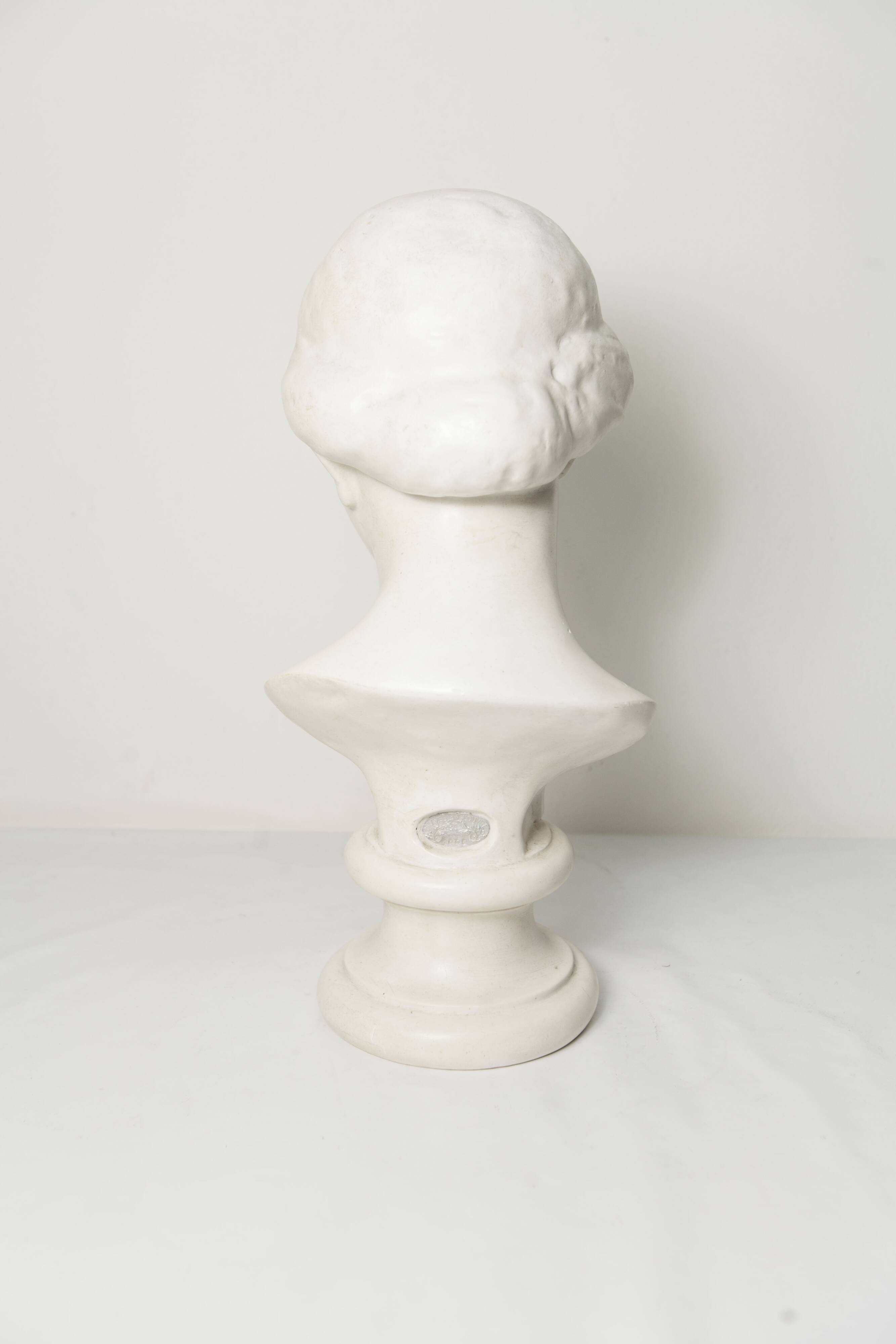 Buste femme en marbre 43cm musée Louvre 1445